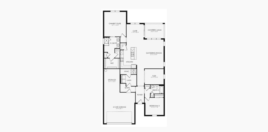 Floor plan «175SQM», 2 bedrooms in CEDAR GROVE AT THE WOODLANDS