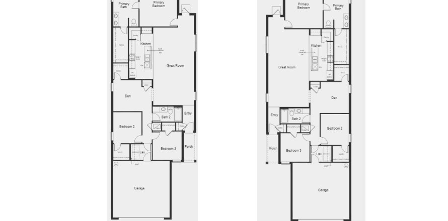 House floor plan «floor 1775 plan», 3 rooms in Hickory Ranch