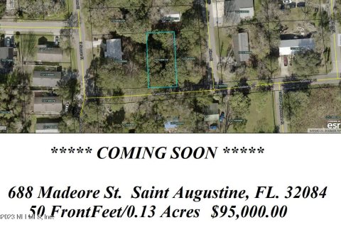 Terreno en venta en Saint Augustine, Florida № 770753 - foto 5