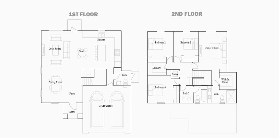 Townhouse floor plan «203SQM FLORENT», 4 bedrooms in VERDANA LANDINGS