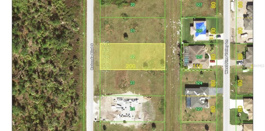 Land in Rotonda, Florida № 1279041