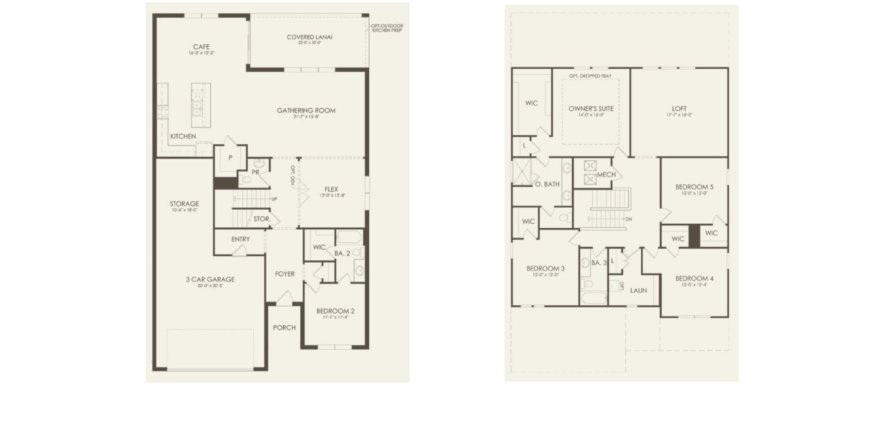 House floor plan «floor Yorkshire at Hawks Reserve», 5 rooms in Hawks Reserve