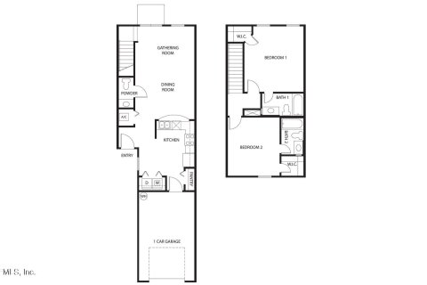 House in BRIDGEWATER in Jupiter, Florida 2 bedrooms, 112.41 sq.m. № 770695 - photo 2