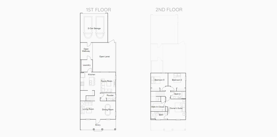 Townhouse floor plan «163SQM LANDCASTER», 3 bedrooms in TOHOQUA