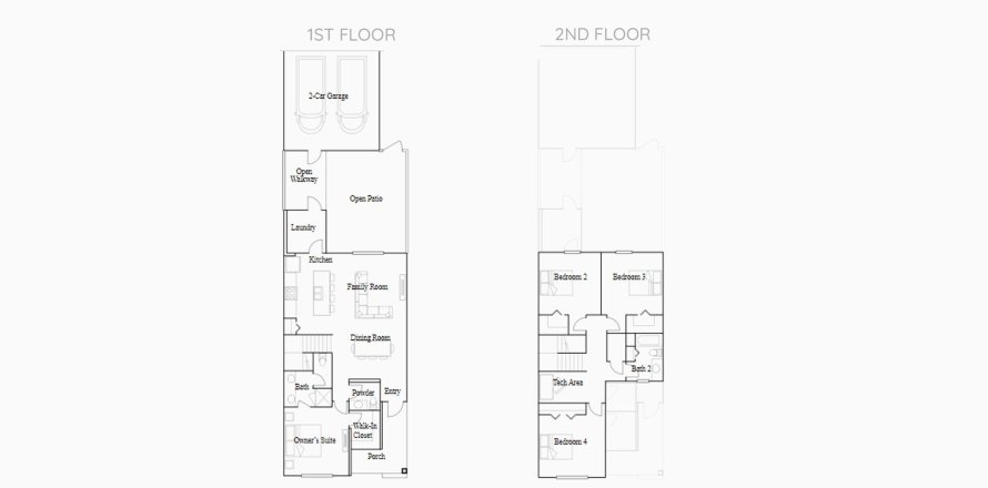 Townhouse floor plan «186SQM MONTARA», 4 bedrooms in TOHOQUA