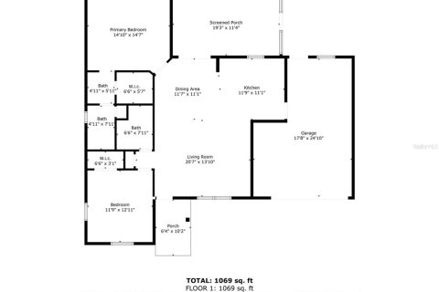 House in The Villages, Florida 2 bedrooms, 106.65 sq.m. № 940080 - photo 28