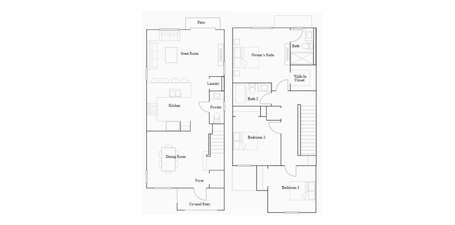 Floor plan «131SQM», 3 bedrooms in PINE VISTA

