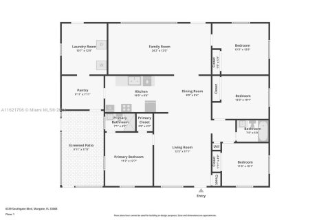 Купить виллу или дом в Маргит, Флорида 4 спальни, 164.44м2, № 1242397 - фото 19