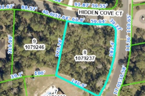 Terreno en venta en Weeki Wachee, Florida № 1365242 - foto 14