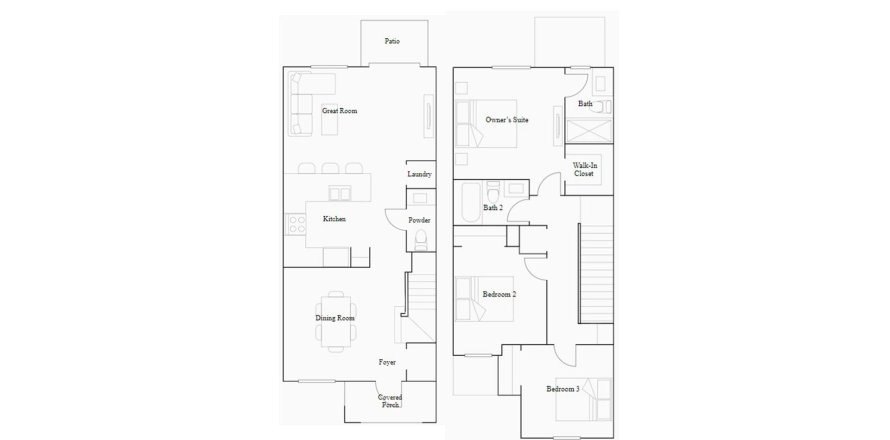 House floor plan «131SQM», 3 bedrooms in AQUABELLA