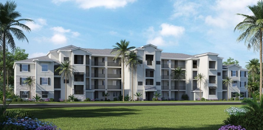 Touwnhouse à Wellen Park Golf & Country Club - Terrace Condominiums à Venice, Floride 2 chambres, 121 m2 № 573610