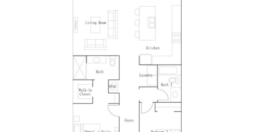 Adosado en Wellen Park Golf & Country Club - Terrace Condominiums en Venice, Florida 2 dormitorios, 107 m2 № 573609