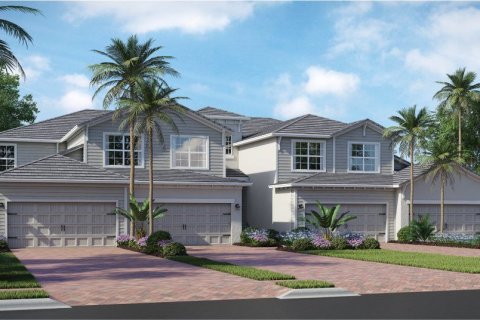 Townhouse in Wellen Park Golf & Country Club - Coach Homes in Venice, Florida 3 bedrooms, 196 sq.m. № 573603 - photo 1