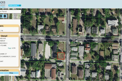 Terreno en venta en West Palm Beach, Florida № 940994 - foto 1