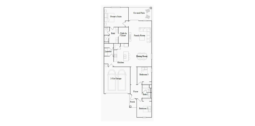 Планировка виллы или дома «181SQM» 3 спальни в ЖК CONNERTON

