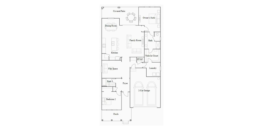 House floor plan «181SQM», 2 bedrooms in ANGELINE