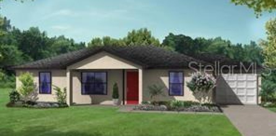 House in Ocala, Florida 3 bedrooms, 109.72 sq.m. № 1323078