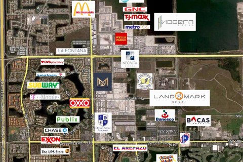 Купить коммерческую недвижимость в Дорал, Флорида № 965235 - фото 7
