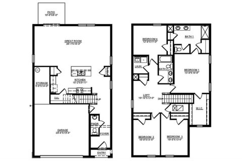 House in BERRY BAY in Wimauma, Florida 4 bedrooms, 214.14 sq.m. № 1393693 - photo 20