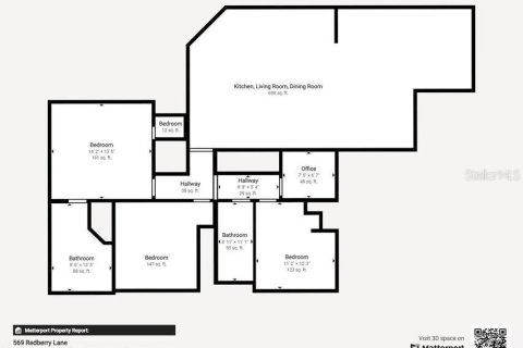 House in St. Johns, Florida 3 bedrooms, 155.05 sq.m. № 1283618 - photo 3