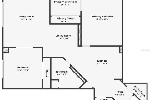 Купить кондоминиум в Орландо, Флорида 5 комнат, 110.46м2, № 1379550 - фото 30