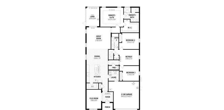 House floor plan «221SQM», 3 bedrooms in WELLEN PARK