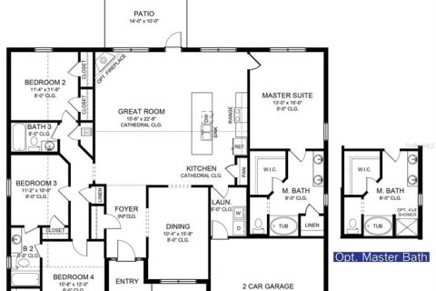 House in Port Charlotte, Florida 4 bedrooms, 196.67 sq.m. № 1110417 - photo 6