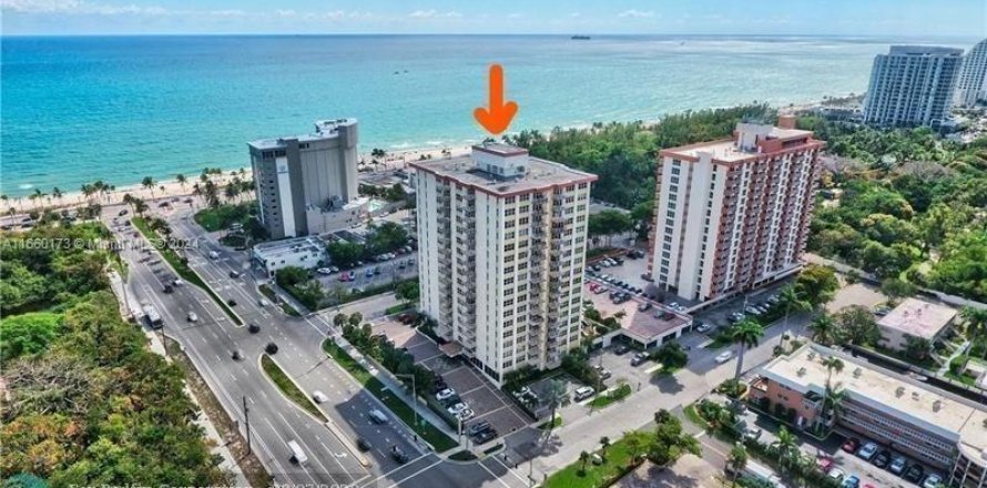 Estudio en el Condominio en Fort Lauderdale, Florida  № 1370332