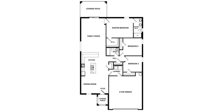 Townhouse floor plan «158SQM SAN MARINO», 3 bedrooms in CELEBRATION POINTE