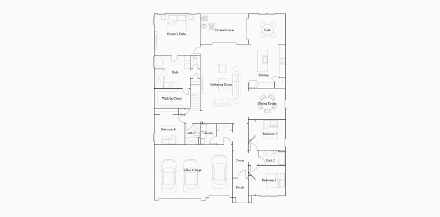 Floor plan «246SQM», 4 bedrooms in ONE OCEAN