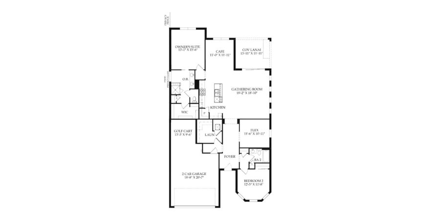 Floor plan «181SQM», 1 bedroom in THE FIELDS