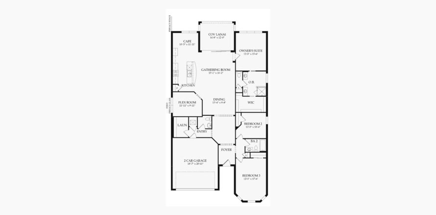 Floor plan «195SQM», 3 bedrooms in THE FIELDS