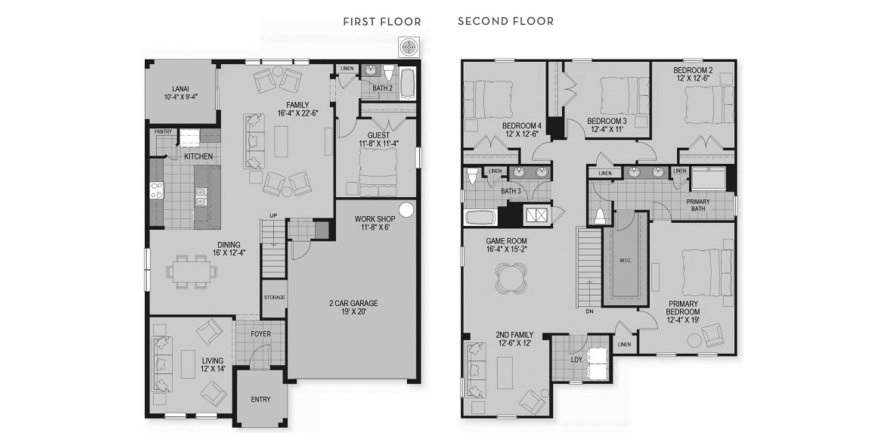 Townhouse floor plan «297SQM WILSHIRE», 5 bedrooms in ARDMORE RESERVE