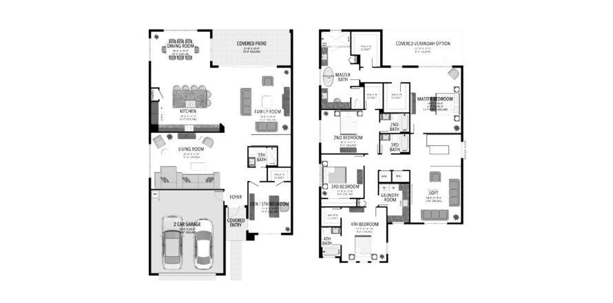 House floor plan «353SQM», 5 bedrooms in LOTUS PALM