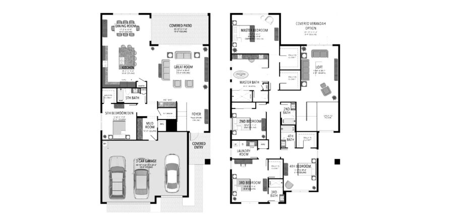 House floor plan «339SQM», 5 bedrooms in LOTUS PALM