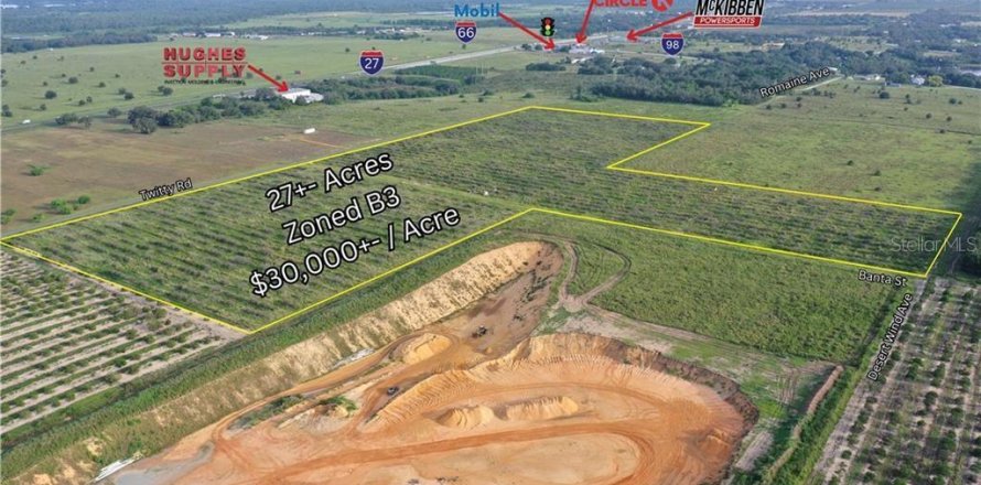 Terreno en Sebring, Florida № 1366069