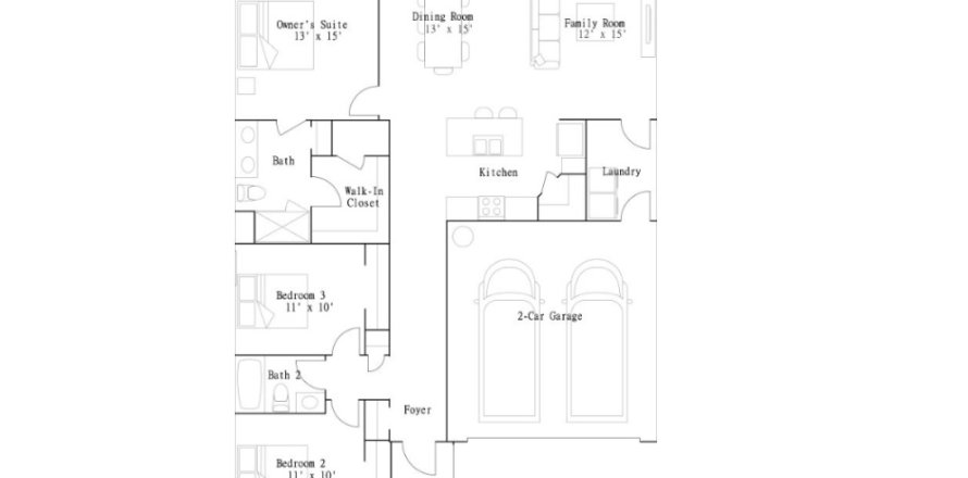 Casa en Vineland Reserve en Osteen, Florida 3 dormitorios, 144 m2 № 606257