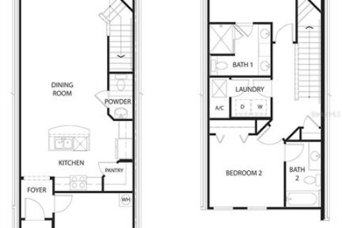 Townhouse in Palm Coast, Florida 2 bedrooms, 133.97 sq.m. № 947235 - photo 2