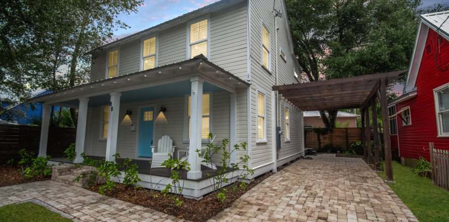 Villa ou maison à Saint Augustine, Floride 4 chambres, 191.38 m2 № 771441