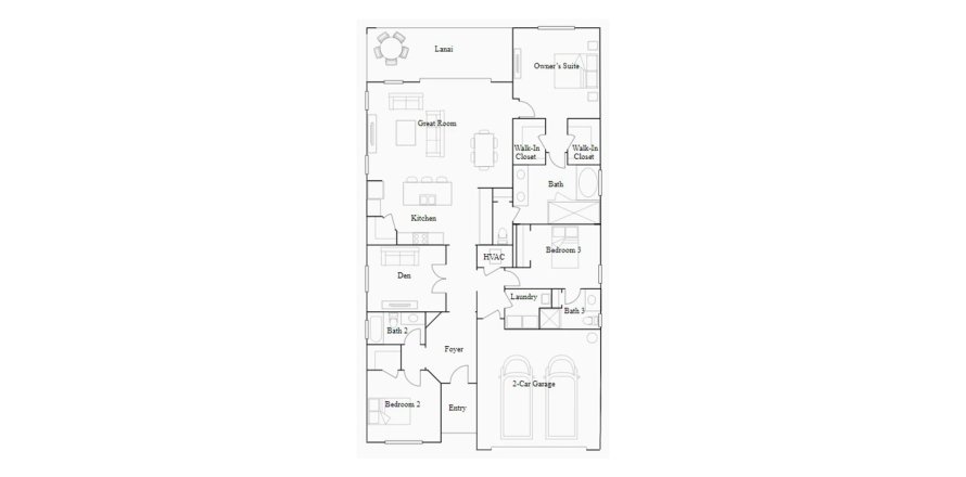 Планировка виллы или дома «204SQM» 3 спальни в ЖК ARBORWOOD PRESERVE