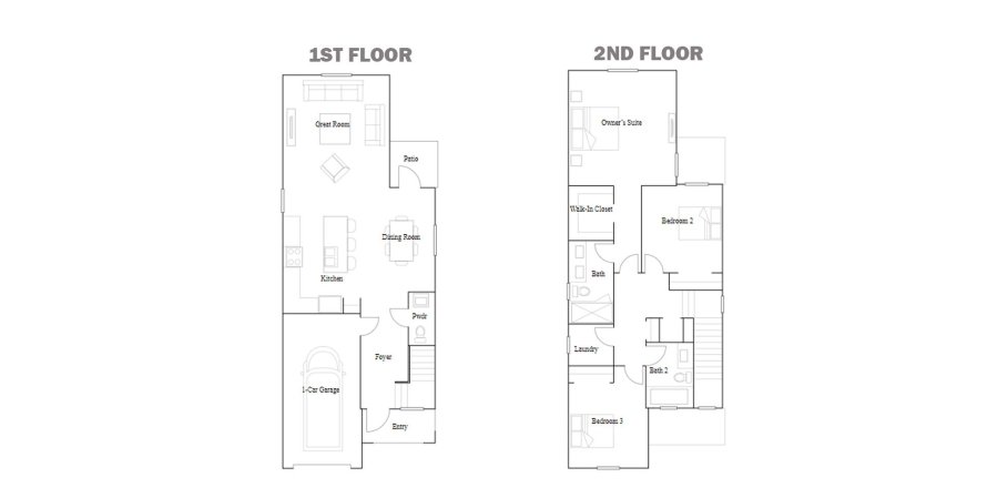 Townhouse in WESTVIEW in Miami, Florida 3 bedrooms, 167 sq.m. № 73109