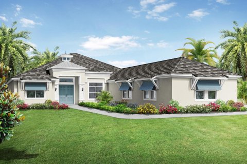 House in Hampton Lakes by Medallion Home in Sarasota, Florida 3 bedrooms, 364 sq.m. № 572145 - photo 1