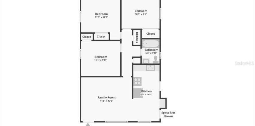 Casa en Jacksonville, Florida 3 dormitorios, 82.87 m2 № 1253148