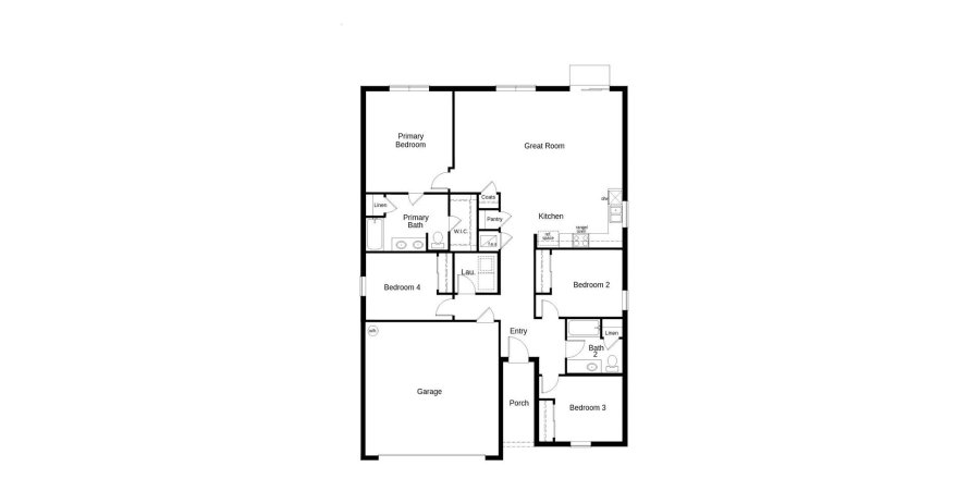Townhouse floor plan «159SQM 82», 4 bedrooms in WILLIAMS POINTE