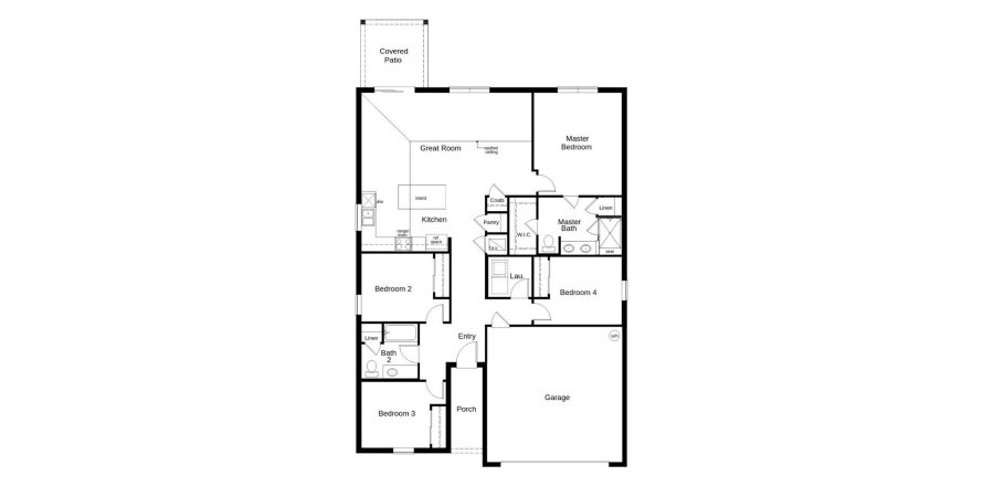 Townhouse floor plan «159SQM 57», 4 bedrooms in WILLIAMS POINTE