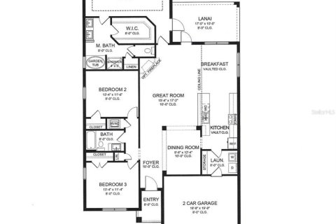 Купить виллу или дом в Окала, Флорида 3 комнаты, 183.02м2, № 1417667 - фото 2