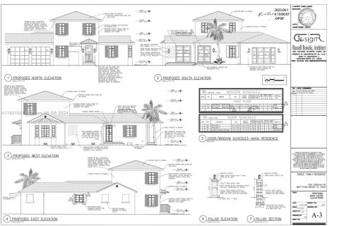 House in West Palm Beach, Florida 5 bedrooms, 360.65 sq.m. № 1306008 - photo 13