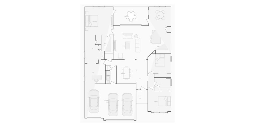 House floor plan «210SQM», 3 bedrooms in FREEDOM CROSSINGS PRESERVE

