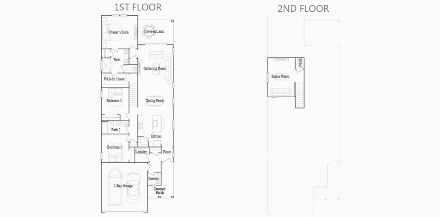 Townhouse floor plan «181SQM HAILEY», 3 bedrooms in HEATH PRESERVE