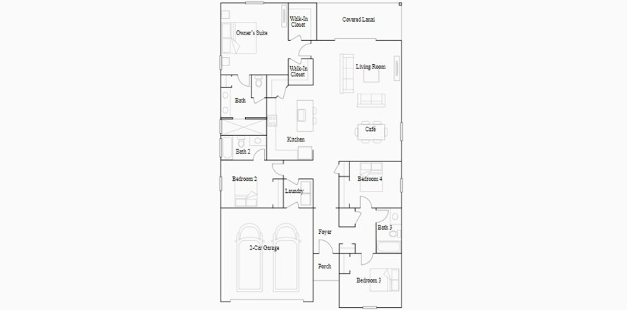 Townhouse floor plan «188SQM TREVI», 4 bedrooms in HEATH PRESERVE